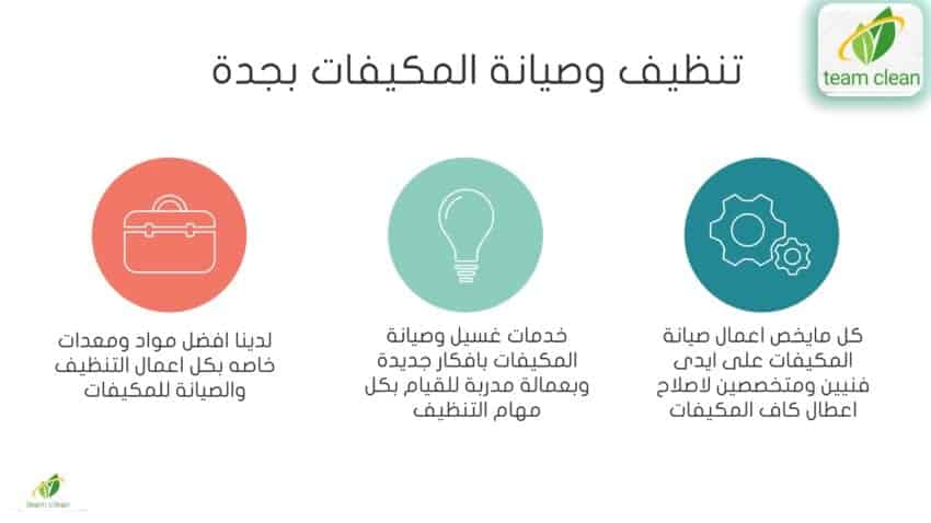 شركة تنظيف مكيفات بالرياض