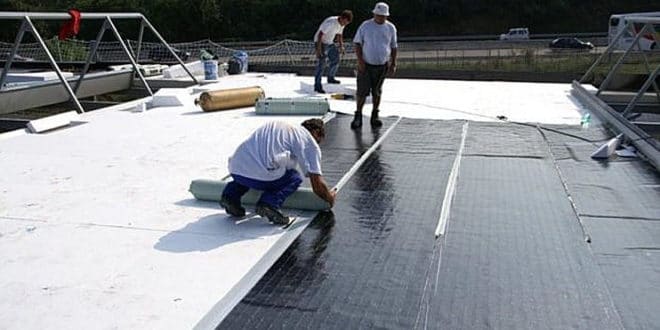 عزل اسطح بابها